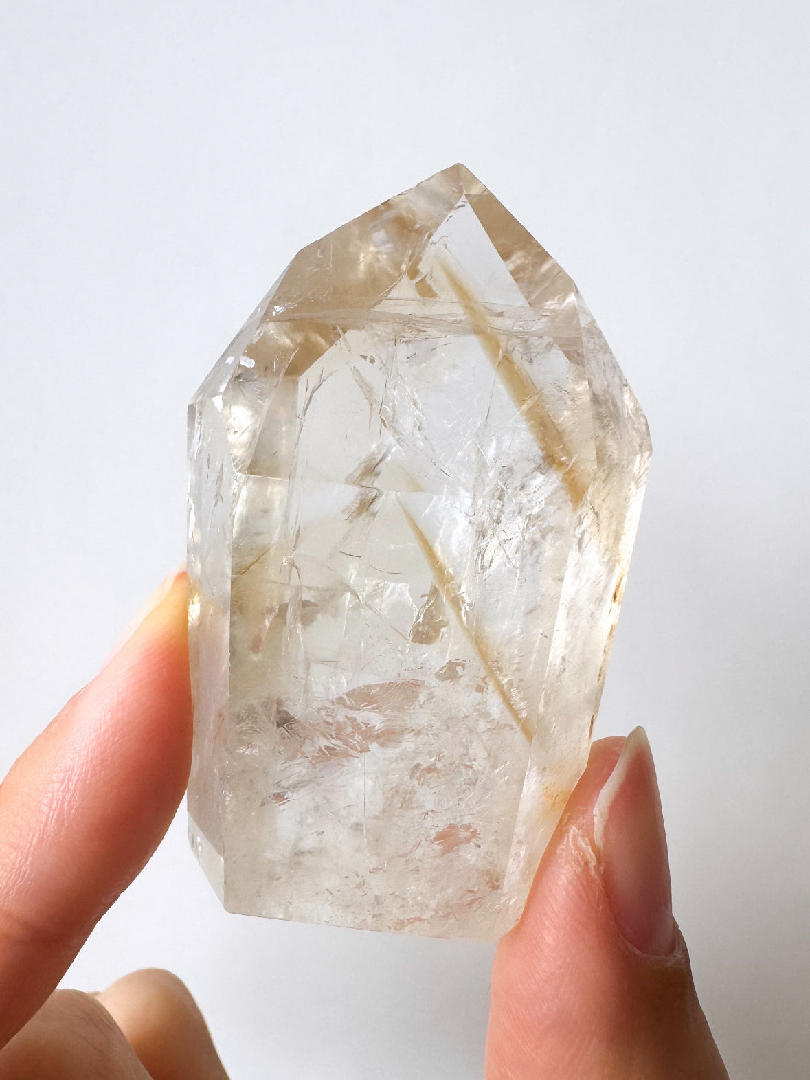 バイーア州産パウエル石ファントムアメジスト12 ~Powellite Amethyst~