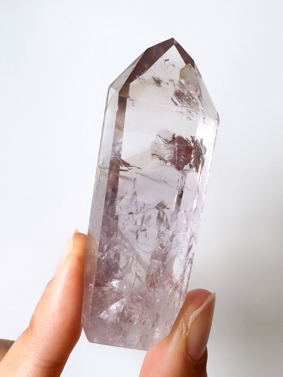 バイーア州産パウエル石ファントムアメジスト② ~Powellite Amethyst~