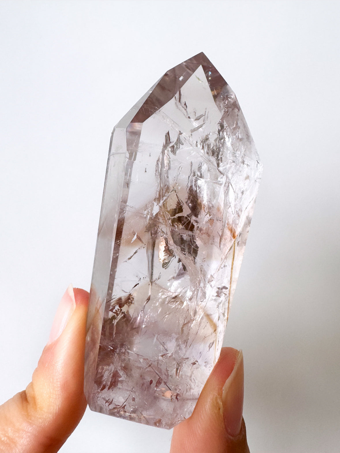 バイーア州産パウエル石ファントムアメジスト③ ~Powellite Amethyst~