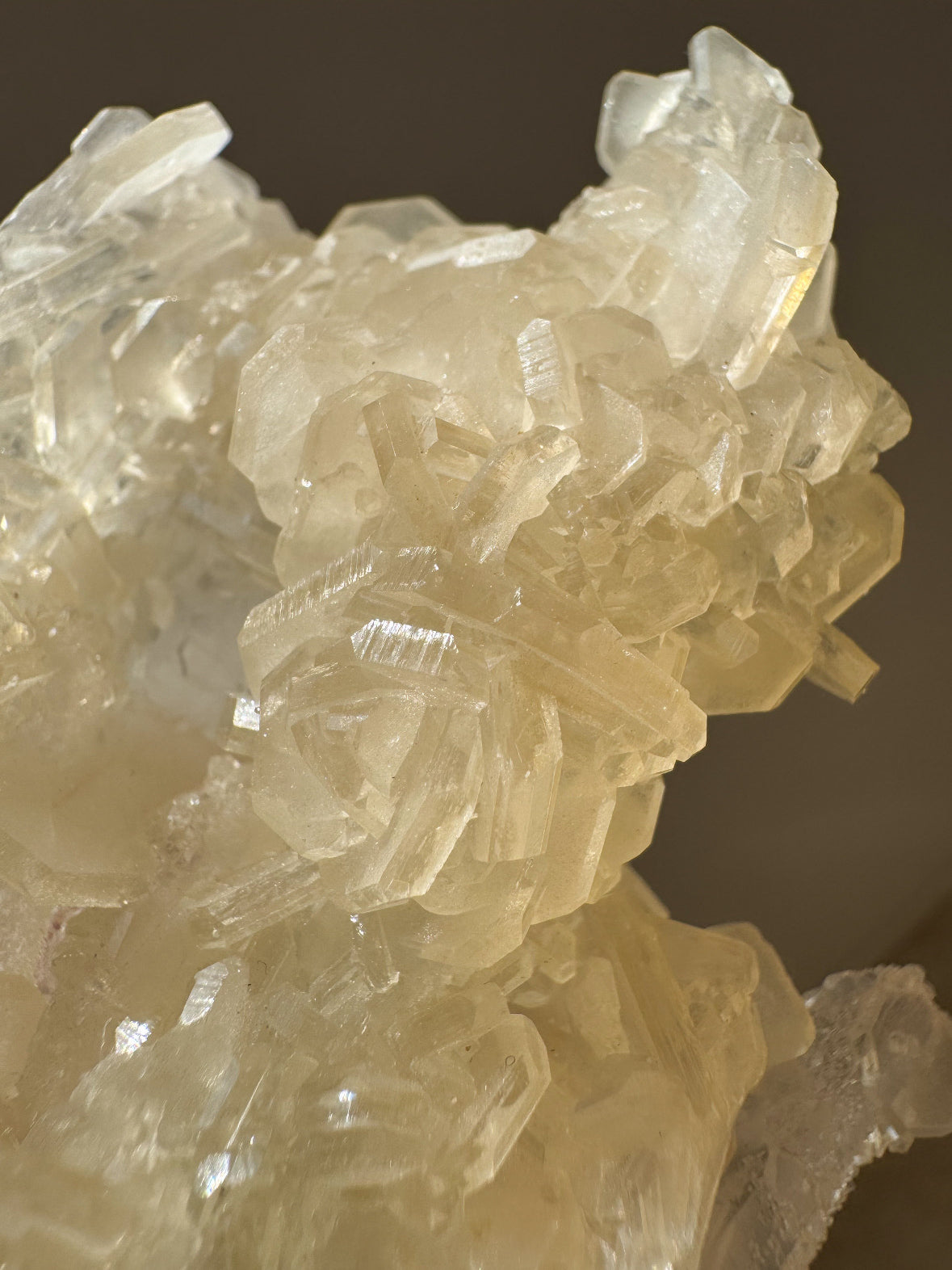 ヤオガンシャン産アポフィライト＆クォーツ② ~Apophyllite & Quartz~