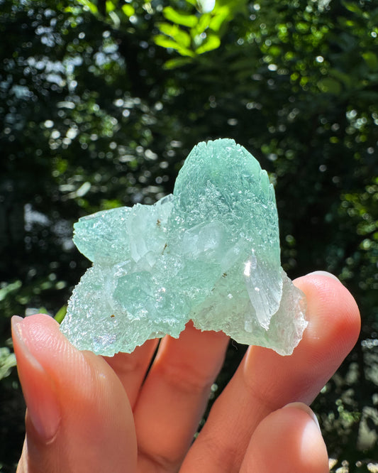 インド産グリーンアポフィライト② ~Green Apophyllite~