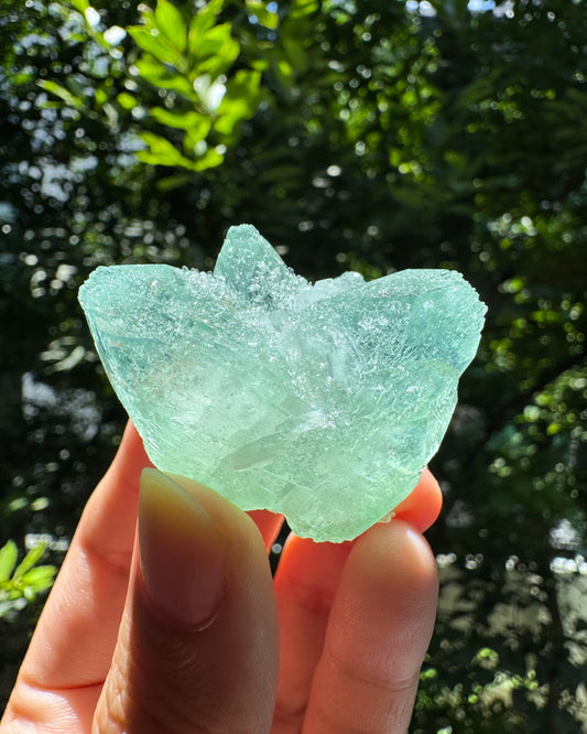 インド産グリーンアポフィライト③ ~Green Apophyllite~