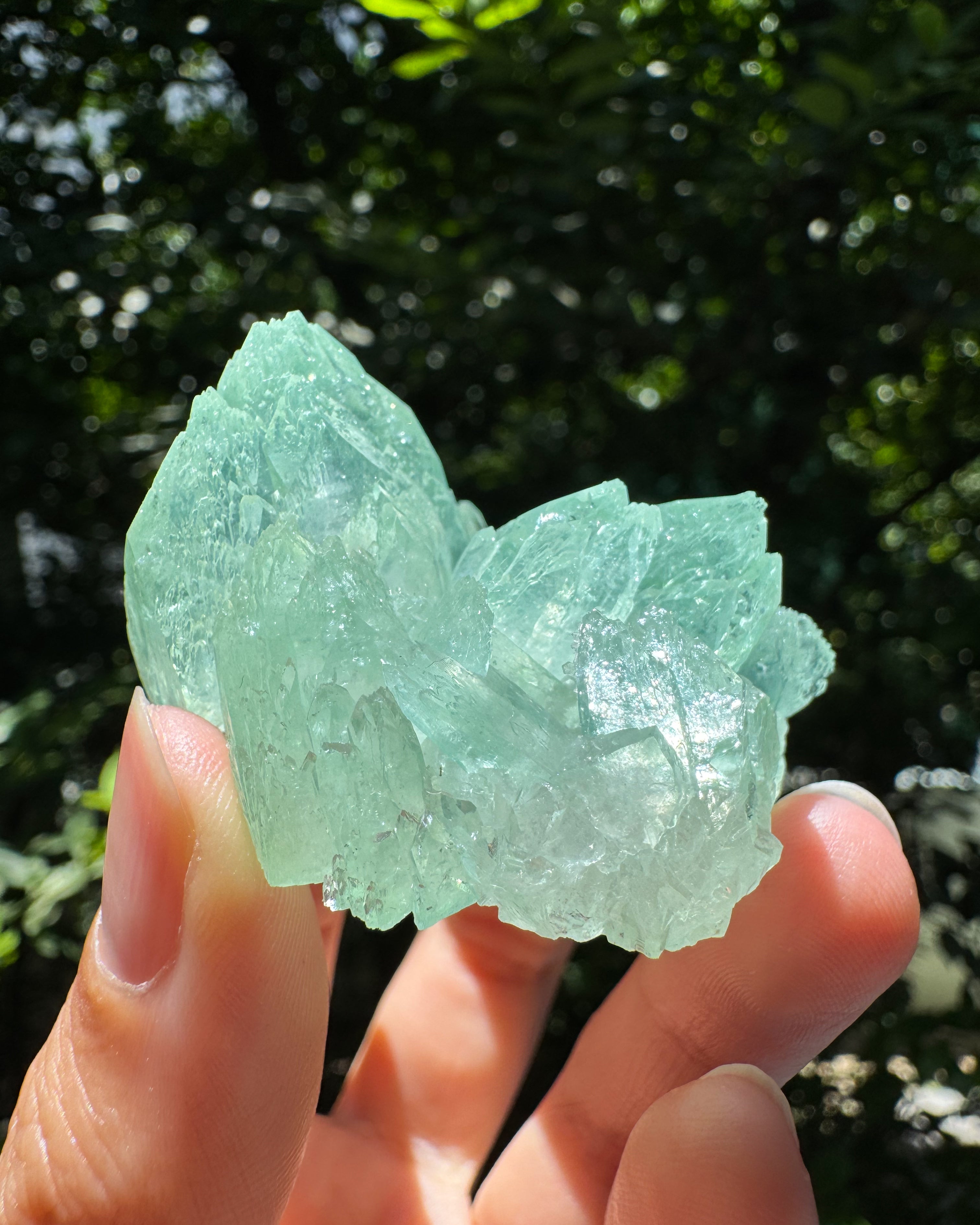 【インド産】グリーンアポフィライト インド産グリーンアポフィライト④ ~Green Apophyllite~ – WROSE