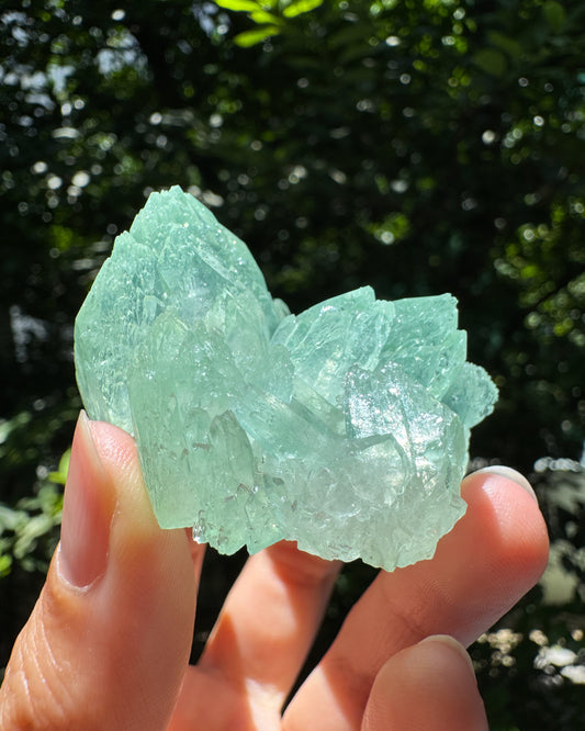 インド産グリーンアポフィライト④ ~Green Apophyllite~