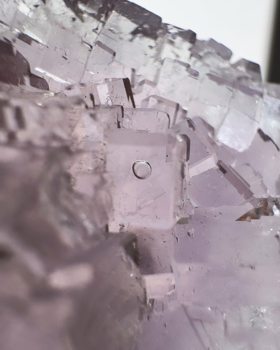 シャンハーリン産フローライト＊水入り＊ ~Enhydro Fluorite~