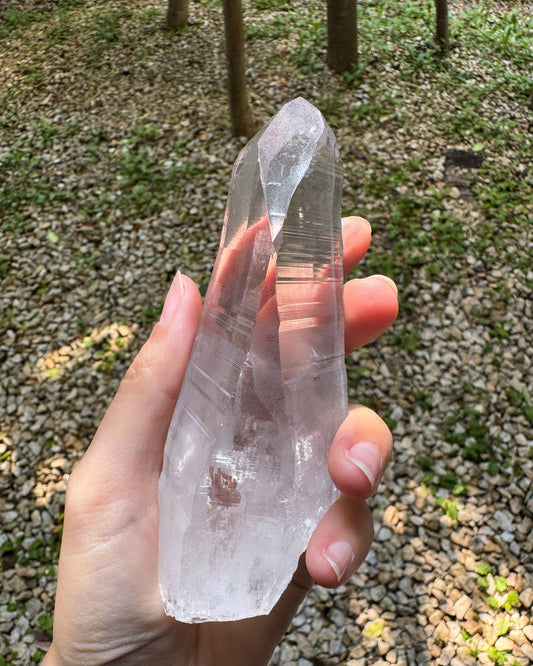 バイーア州セントセ産レムリアンクォーツ・ブラックファントム入り④ ~Sento Sé Lemurian Quartz~