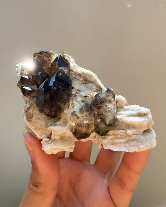 マラウィ産スモーキークォーツ＆長石① ~Smoky Quartz & Feldspar~