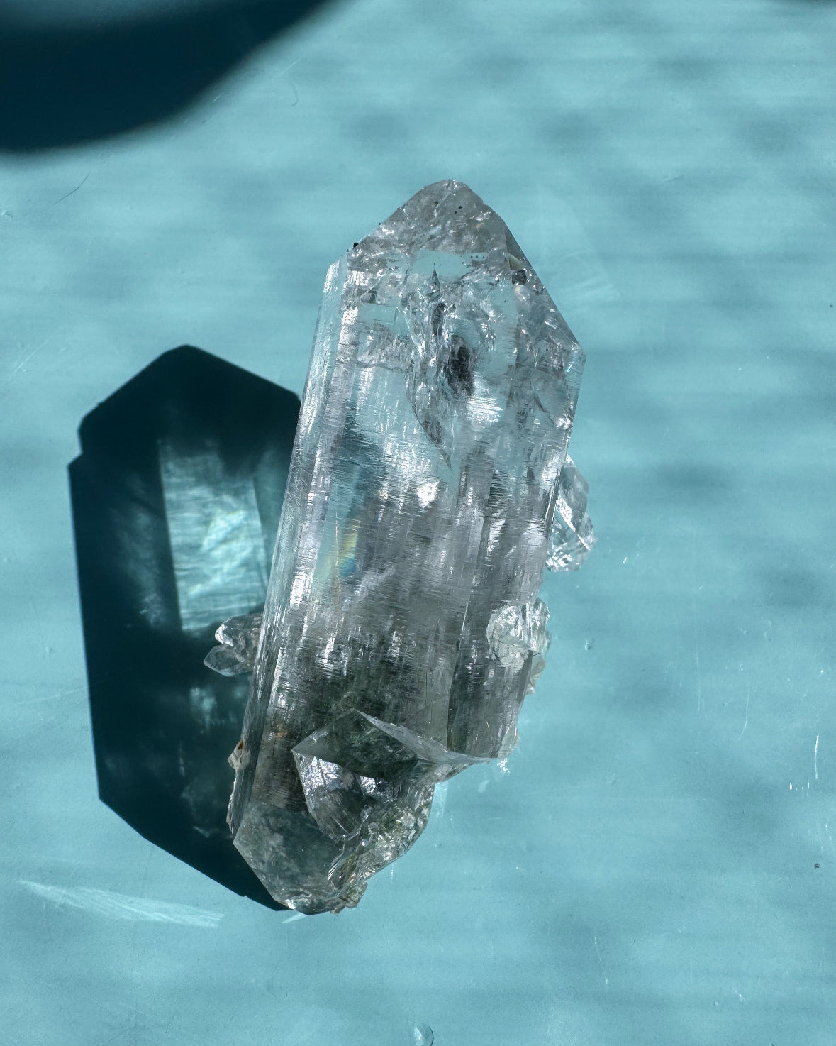 インド・マニハール産グリーンサマディ① ~Himalayan Quartz~