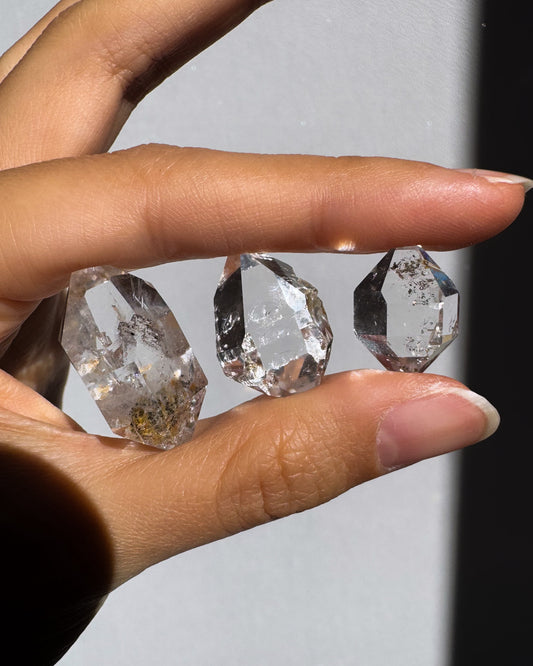 ニューヨーク産ハーキマーダイヤモンドセット ~Herkimer Diamond Minis~