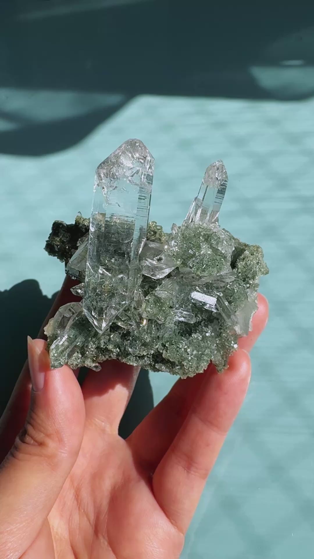 インド・マニハール産グリーンサマディ② ~Himalayan Quartz~ – WROSE