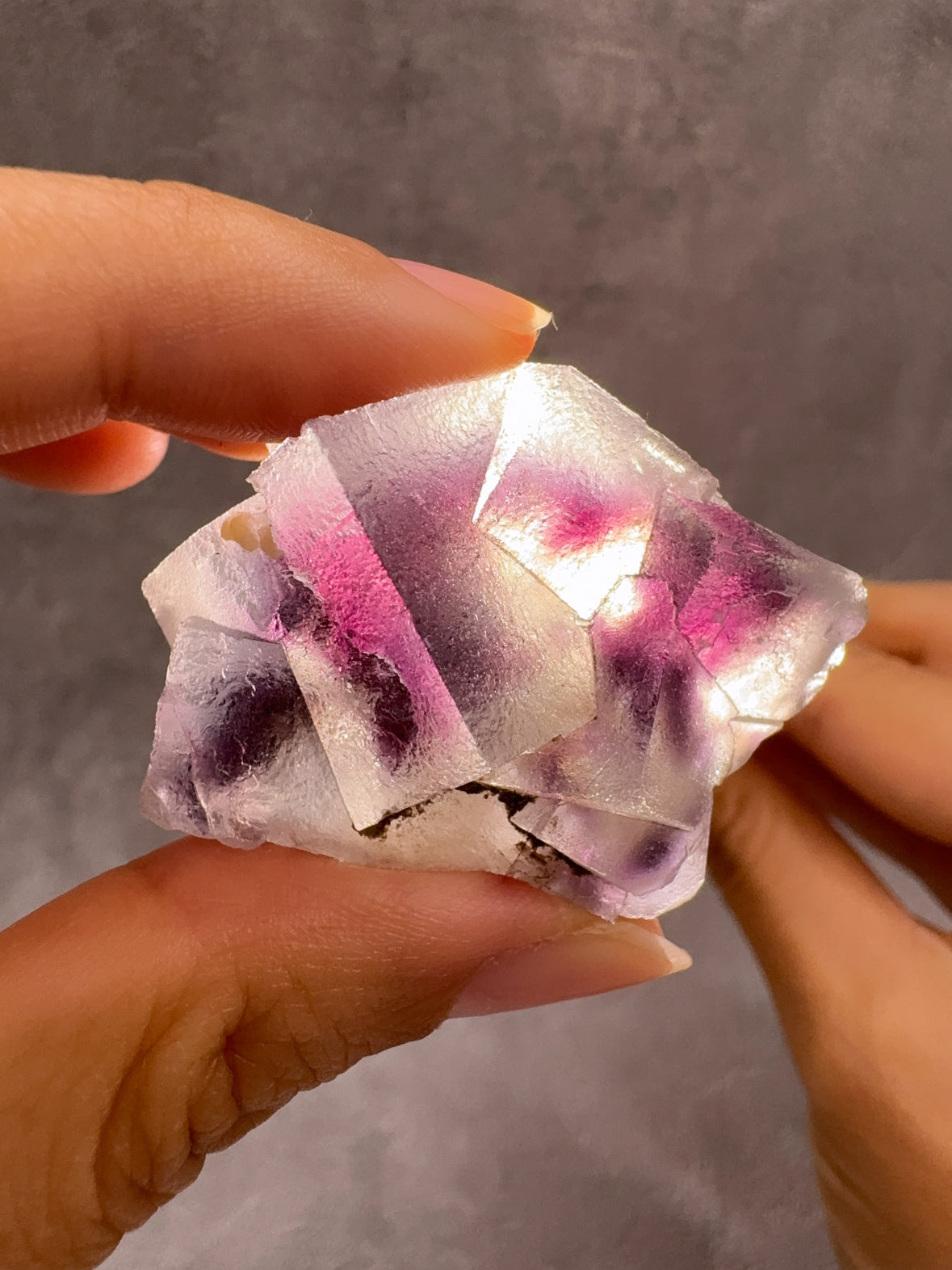 内モンゴル産オイルペイントフローライト① ~Yindu Fluorite~