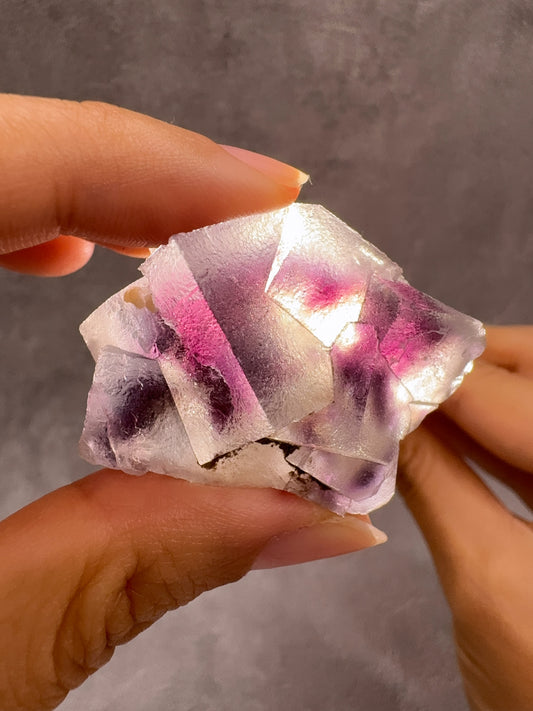 内モンゴル産オイルペイントフローライト① ~Yindu Fluorite~