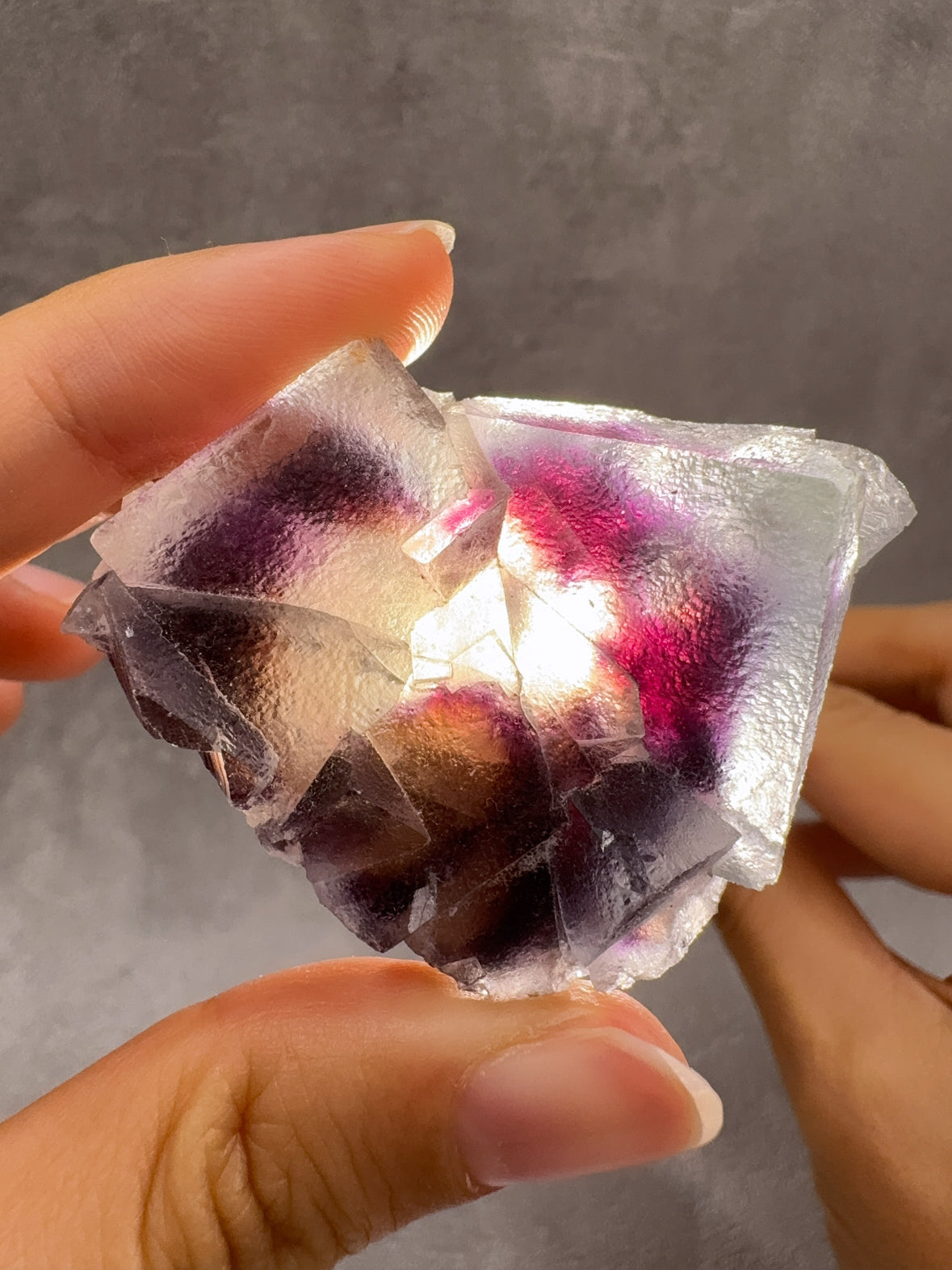 内モンゴル産オイルペイントフローライト② ~Yindu Fluorite~